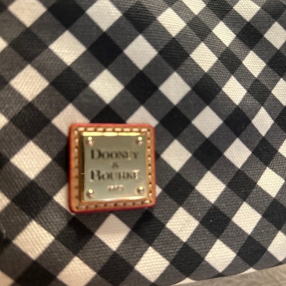 Rare Dooney & Bourke Gingham Audrey Satchel. EUC - Picture 9 of 10